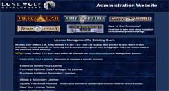 Desktop Screenshot of lonewolfdevel.com